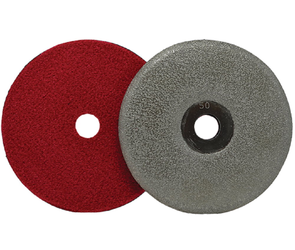 National Flooring Equipment 5 In. Brazed Disc – 50 Grit - Flockneti