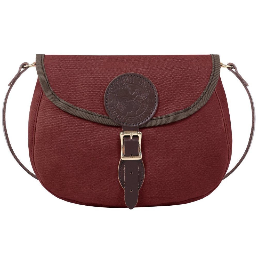 Duluth Pack 3 Liter Capacity Burgundy Conceal & Carry Shell Purse - Flockneti