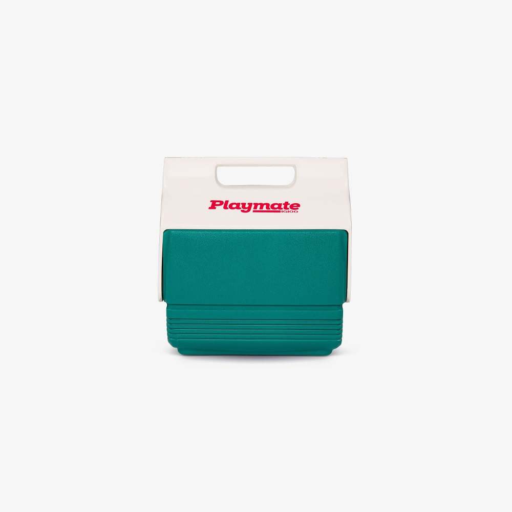 Igloo Retro Playmate Mini Hard Cooler Dark Jade/White 4qt - Flockneti