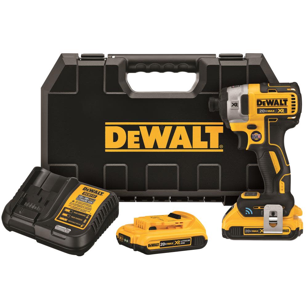 DEWALT 20V MAX XR Tool Connect Impact Driver Kit - Flockneti