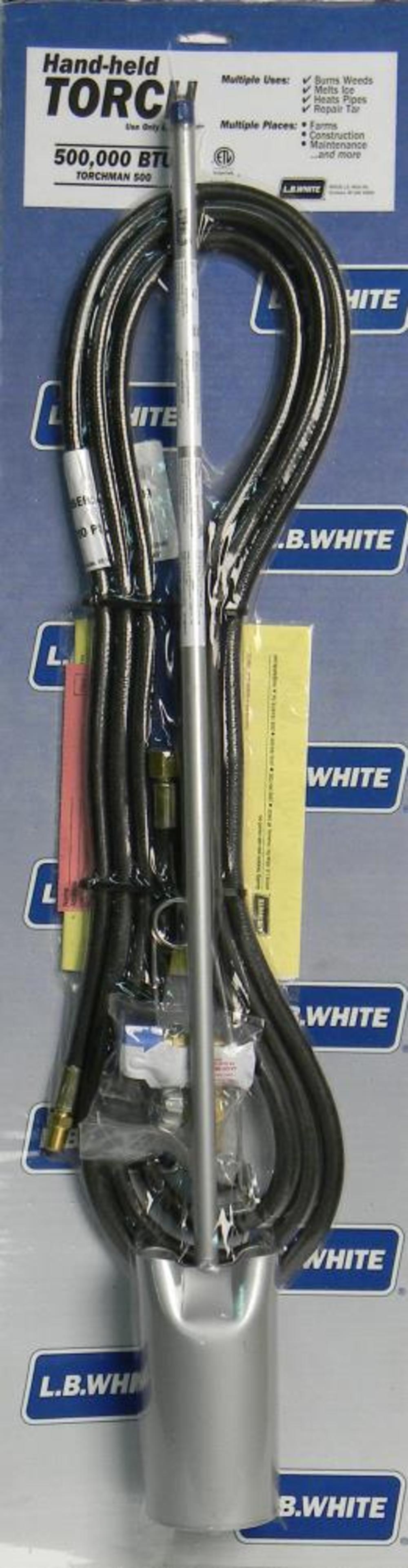LB White Torchman steel 500K BTU torch - Flockneti