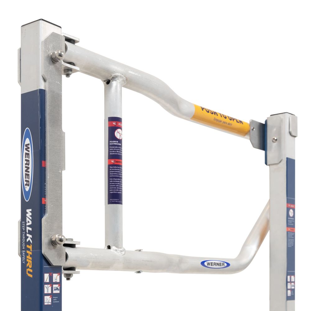 Werner Extension Ladder WalkThru Gate - Flockneti