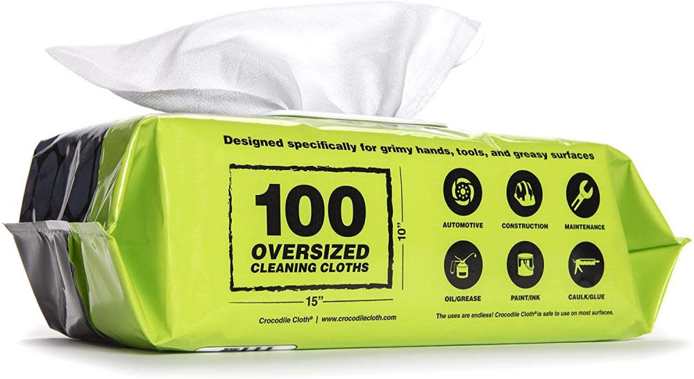 Crocodile Cloth Original Oversized Cleaning Cloths 1 Pack/100 Huge Cloths - Flockneti