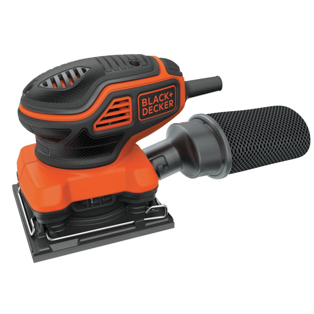 1/4 Sheet Orbital Sander with Paddle Switch Actuation - Flockneti
