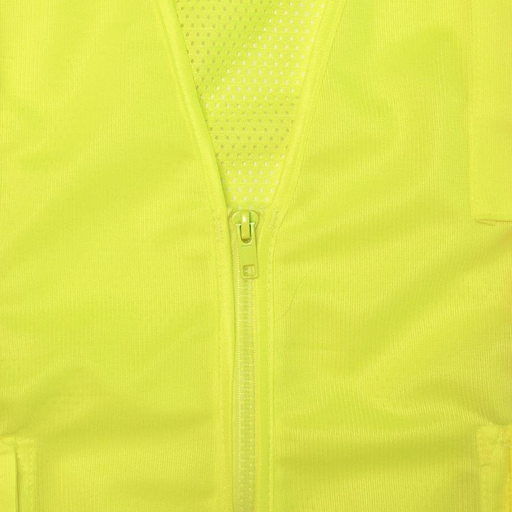 Radians Safety Vest SV6 Two Tone Surveyor Type R Class 2 Solid/Mesh Green Size 2X - Flockneti