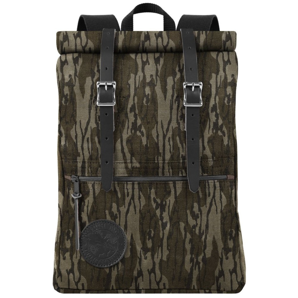 Duluth Pack 13 Liter Capacity Mossy Oak Bottomland Roll Top Scout Pack - Flockneti