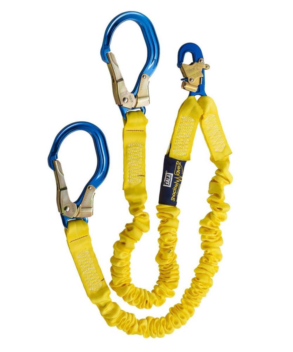 DBI Sala ShockWave 2 6 Ft. 100% Tie-Off Shock Absorbing Lanyard - Flockneti