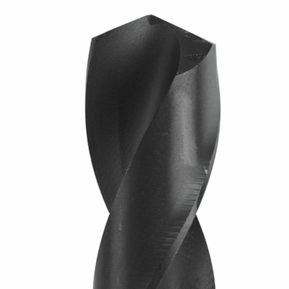 1/2 In. x 6 In. Fractional Jobber Black Oxide Drill Bit - Flockneti