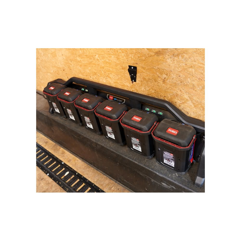 Toro 60V Max Flex Force 12 Ah 6 Pod Charger - Flockneti
