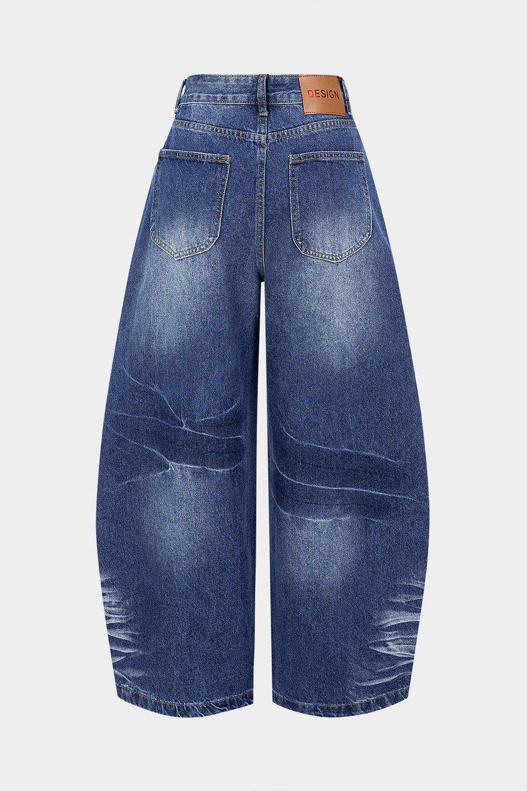 Denim Barrel Jeans - Flockneti
