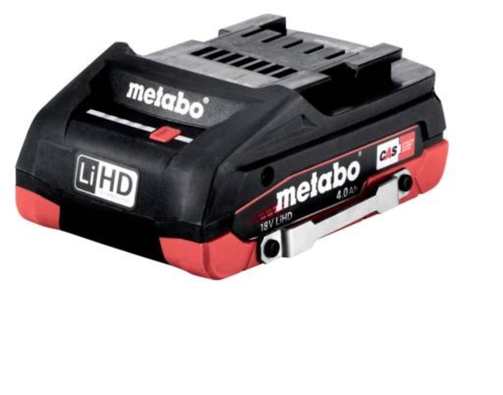 Metabo 18V DropSecure Battery Pack 4Ah LiHD with Tethering Point - Flockneti