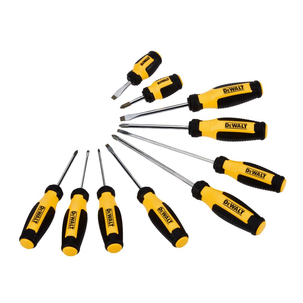 DEWALT Screwdriver Set 10pc - Flockneti