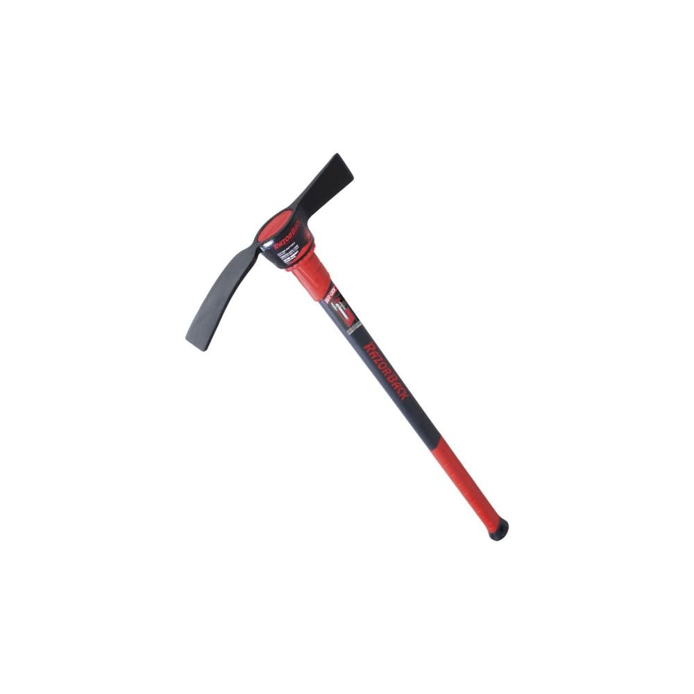 Razorback 5 Lbs Forged Steel Head Cutter Mattock with 36 In. Handle - Flockneti