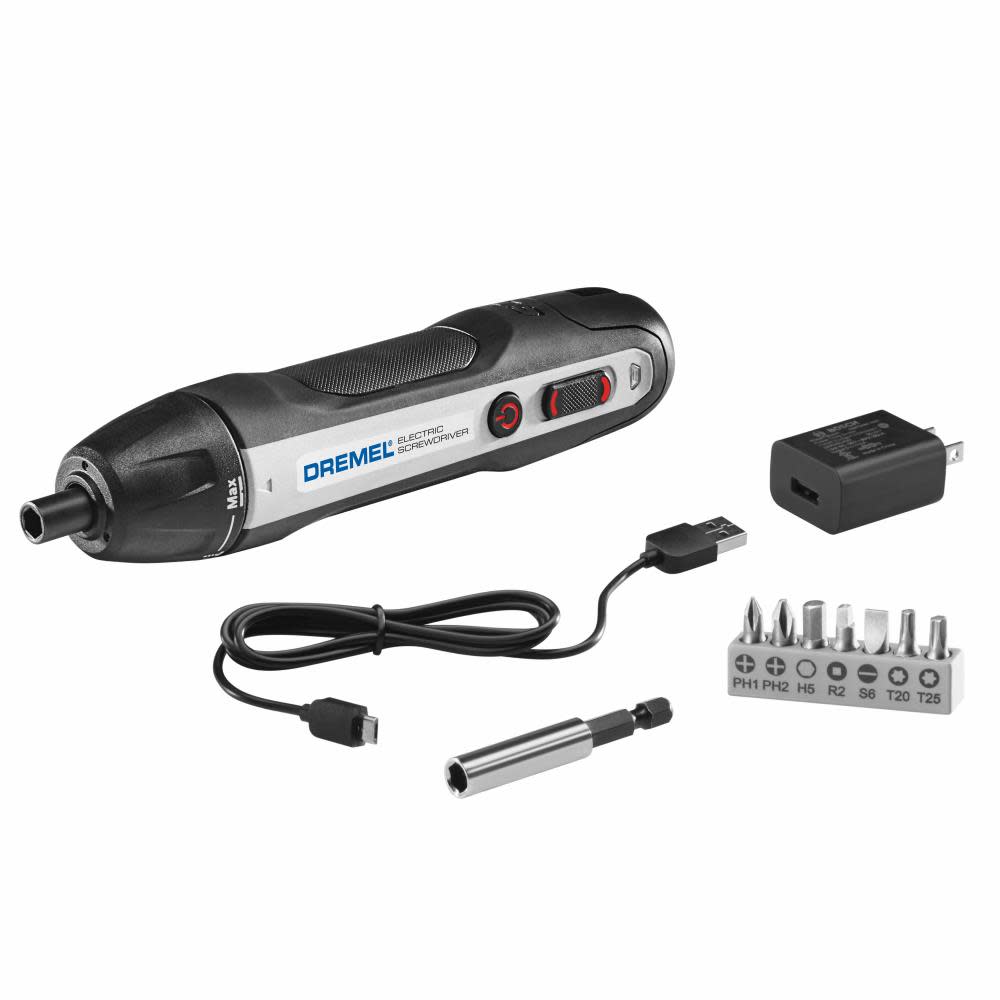 Dremel Home Solutions Electric Screwdriver USB Rechargeable Kit - Flockneti