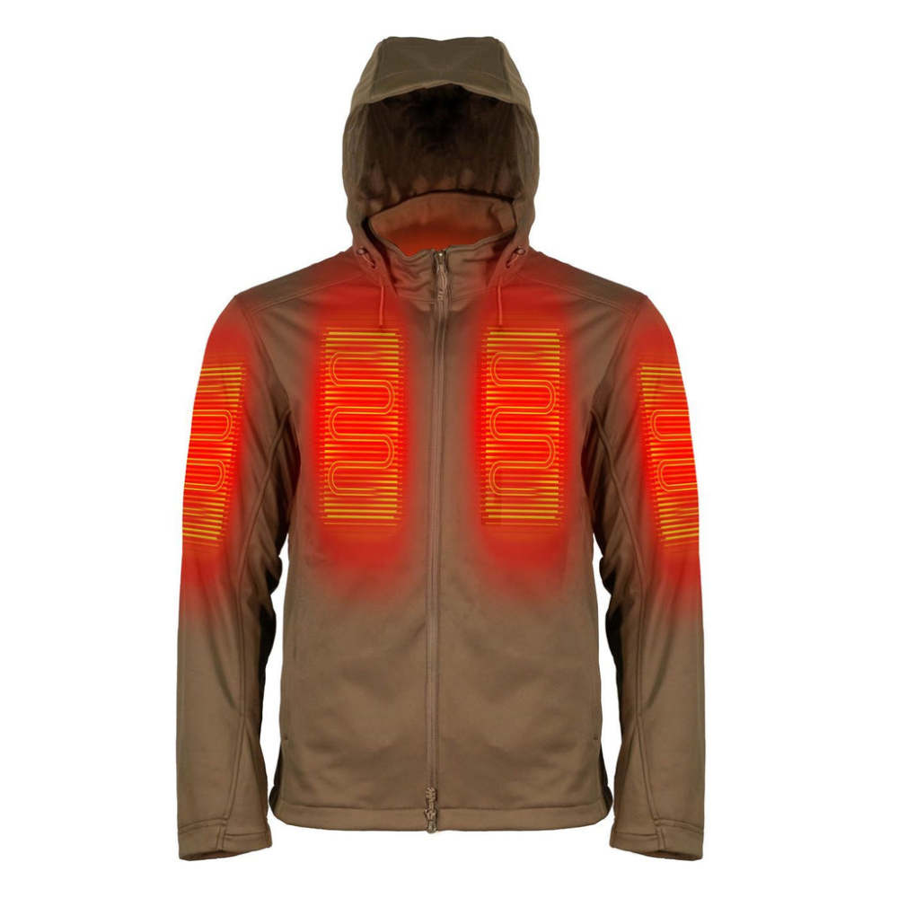 Mobile Warming 7.4V Morel Tundra Heated Jacket Mens Large - Flockneti