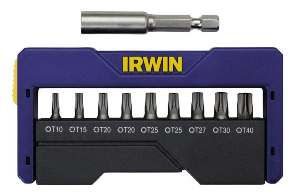 Irwin TORX Impact Insert Bit Pocket Set 10 Pc. - Flockneti