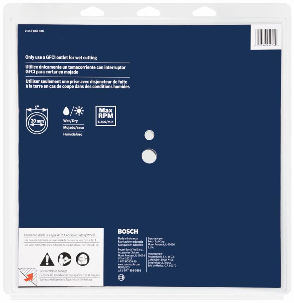 Bosch 12″ Standard Segmented Rim Diamond Blade for Soft Materials - Flockneti