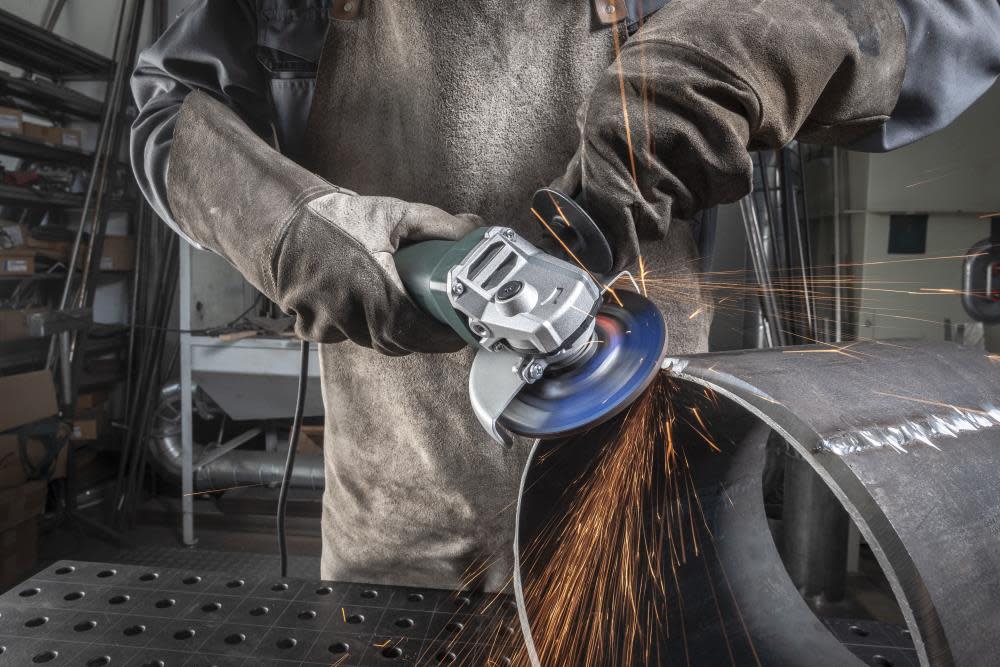 Metabo 4.5″/5″ Angle Grinder – 11500 RPM – 8.0 AMP with Lock-On - Flockneti