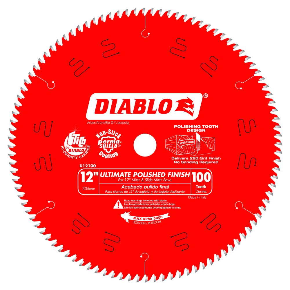 Diablo Tools Ultimate Polished Finish Saw Blade - Flockneti