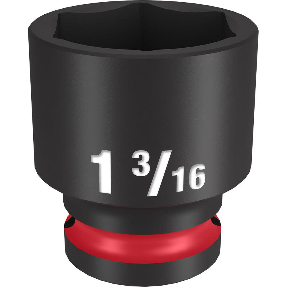 Milwaukee Impact Socket 1/2″ Drive 1 3/16″ Standard 6 Point - Flockneti