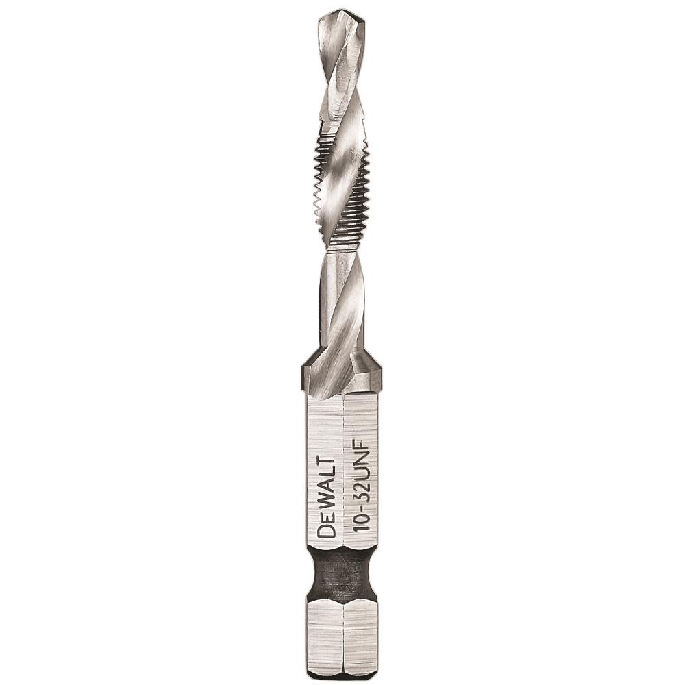 DEWALT 10-32 UNF Drill Tap 1/4 In. Capacity - Flockneti
