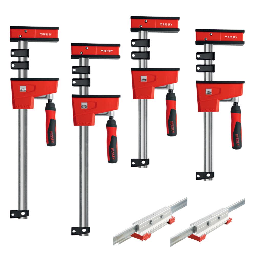 Bessey Extender Kit Containing 2 Each of: KRE3524 KRE3540 and KBX20 Extender - Flockneti
