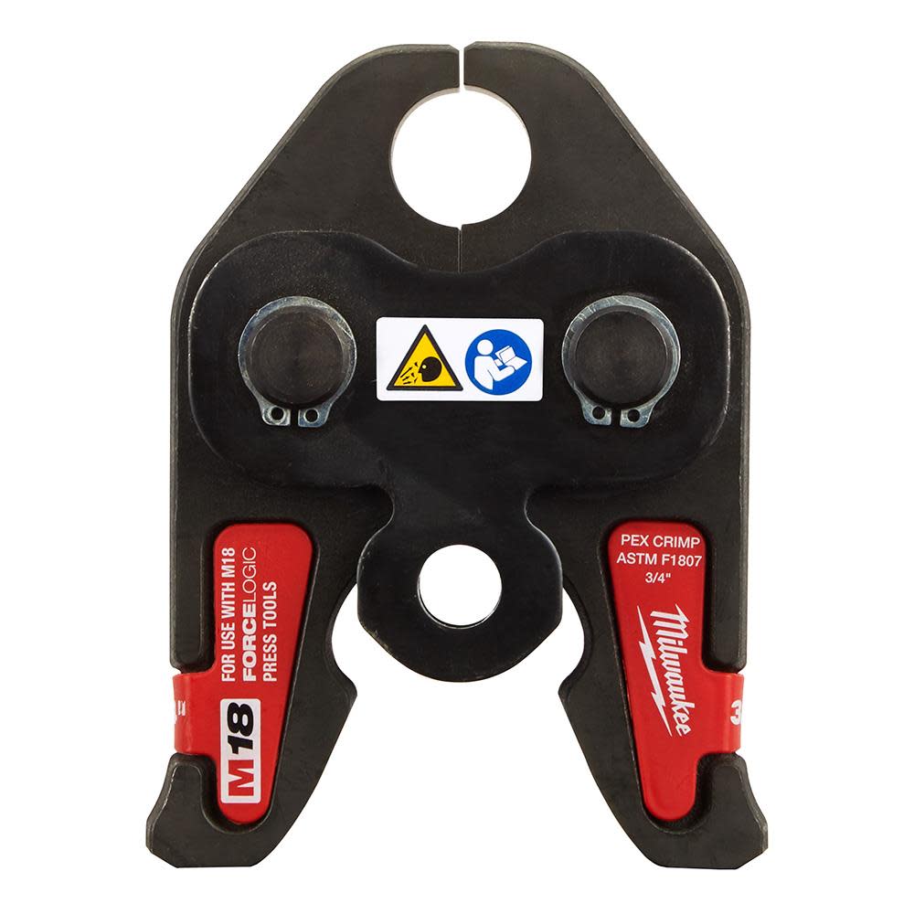 Milwaukee 3/4″ PEX Crimp (F1807 & F2159) Jaw for M18 FORCE LOGIC Press Tools - Flockneti