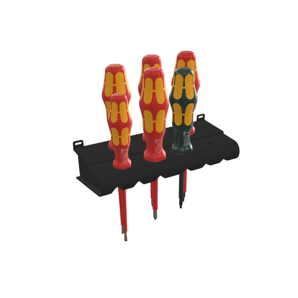 Wera Tools 160 i/168 i/6 Kraftform Plus 100 Screwdriver Set 6pc - Flockneti