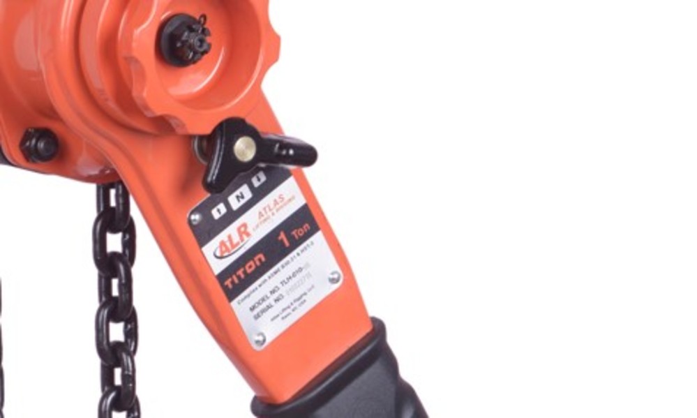 Atlas Lifting and Rigging Titan Lever Hoist 1 Ton 2200 lbs 20′ Chain - Flockneti