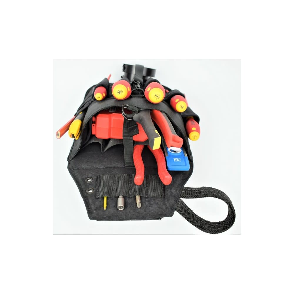 Diamondback Toolbelts Black Right Side Niko Tool Pouch - Flockneti