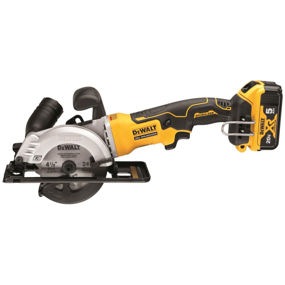 DEWALT ATOMIC 20V MAX* Brushless 4-1/2 in. Cordless Circular Saw Kit - Flockneti