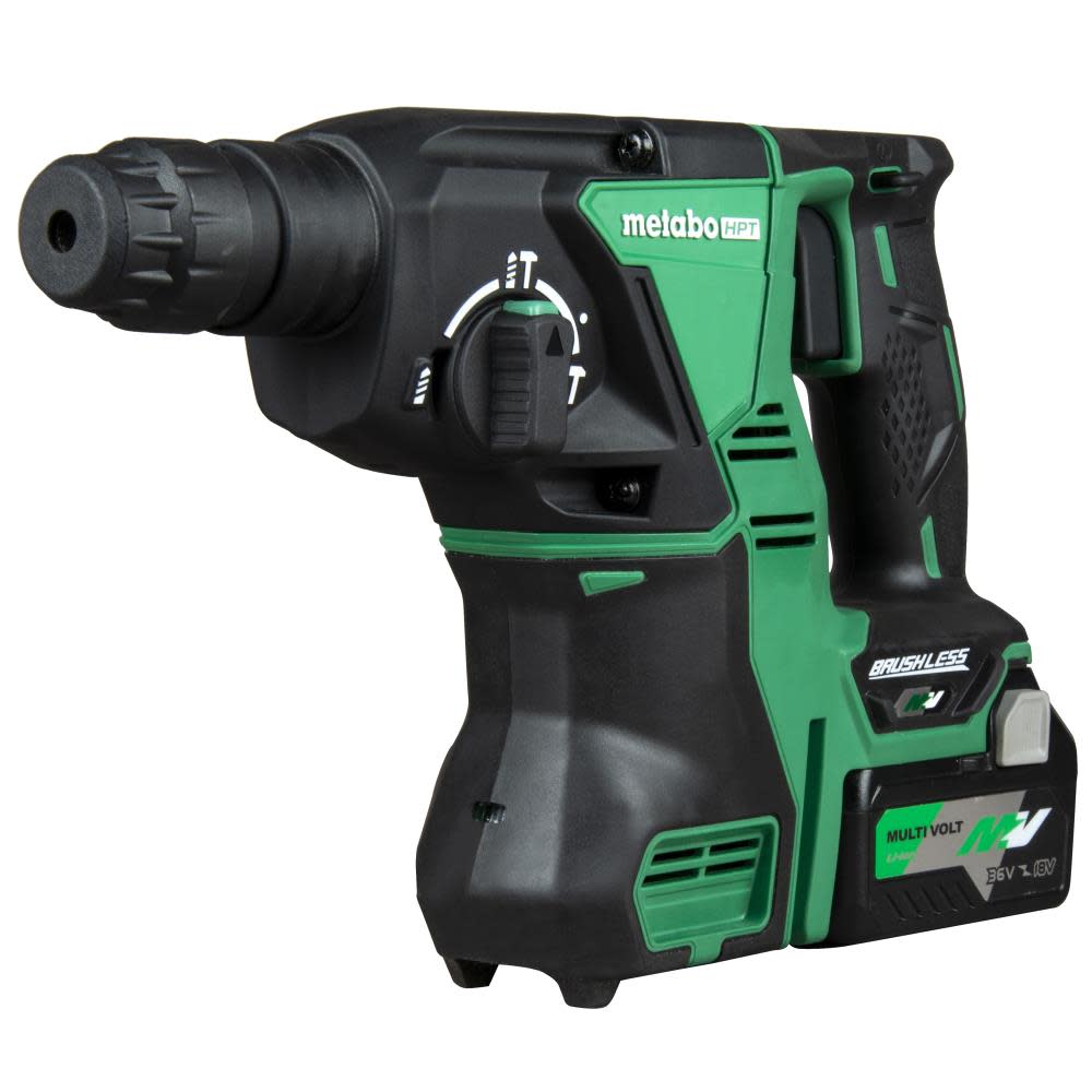 Metabo HPT 36V MultiVolt SDS Plus 1 1/8 Rotary Hammer Kit - Flockneti