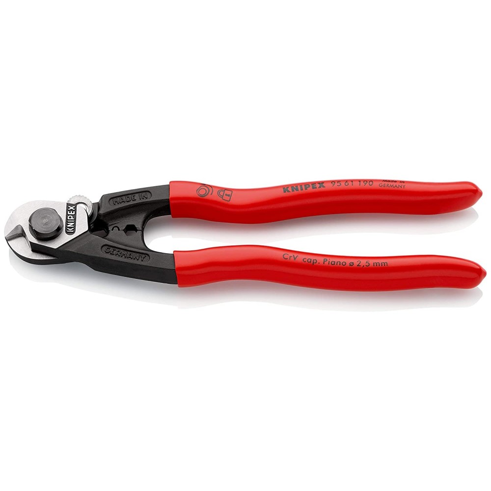 Knipex Wire Rope Cutter Forged 190mm - Flockneti