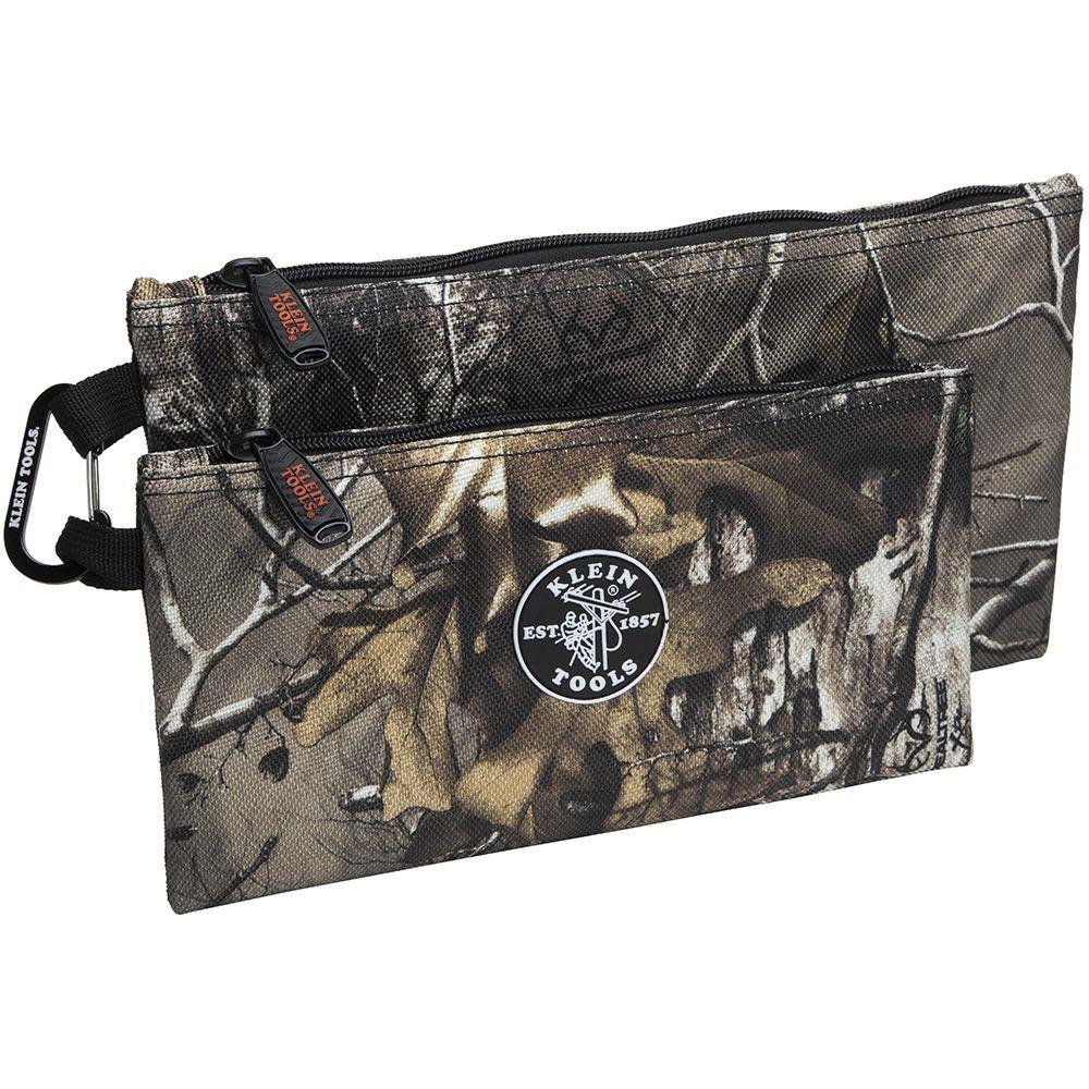 Klein Tools Camo Zipper Bags 2-Pack - Flockneti