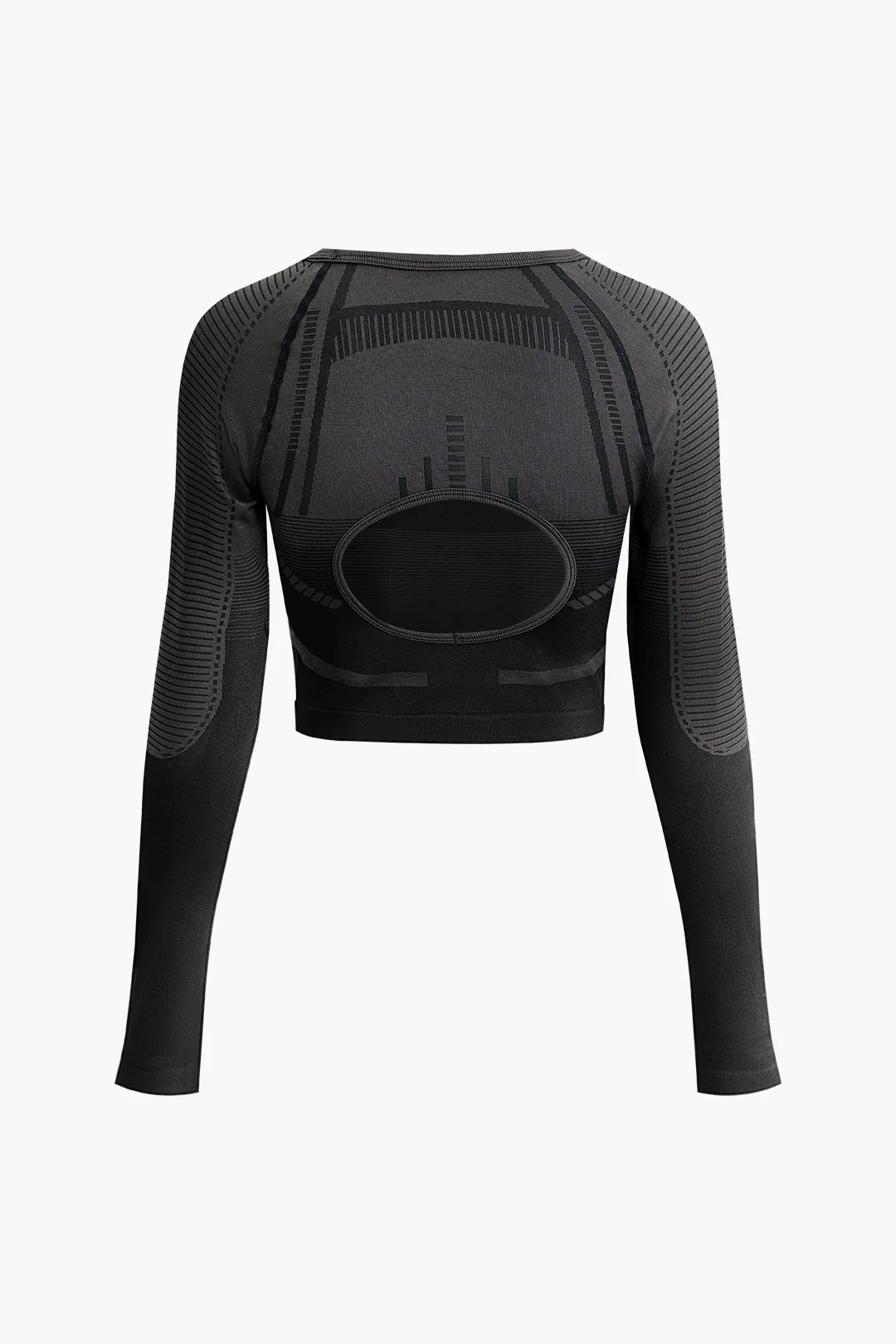 Cut Out Sports Long-Sleeve Top - Flockneti