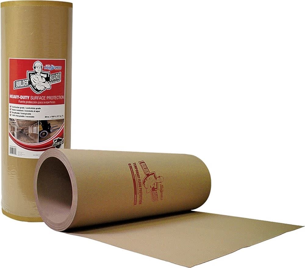 Surface Shield Builder Board Surface Protection 38″x100′ - Flockneti
