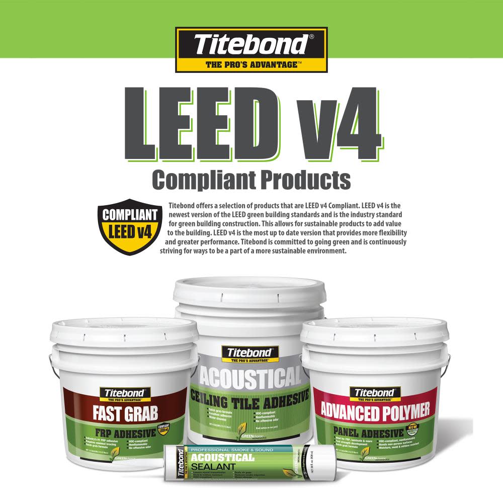 Titebond 28 Oz GREENchoice Acoustical Smoke Sound Sealant - Flockneti