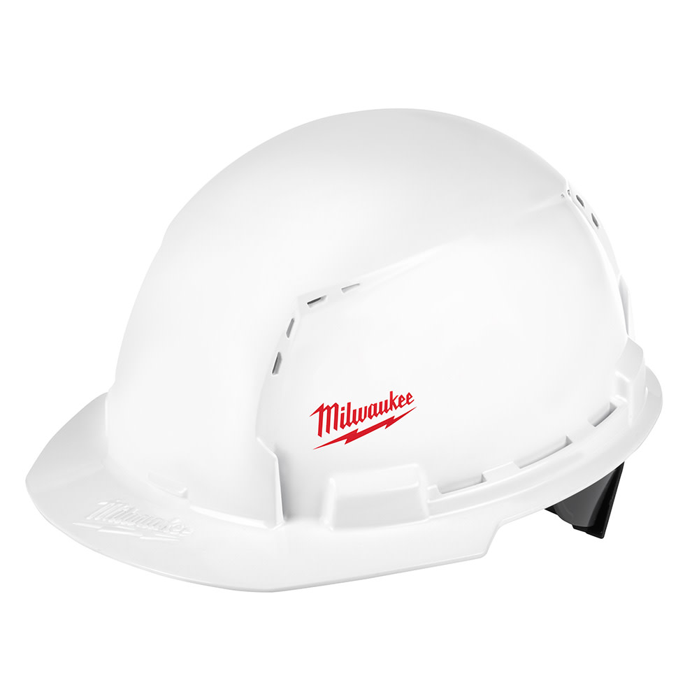 Milwaukee Front Brim Vented Hard Hat with BOLT Accessories Type 1 Class C Small Logo - Flockneti