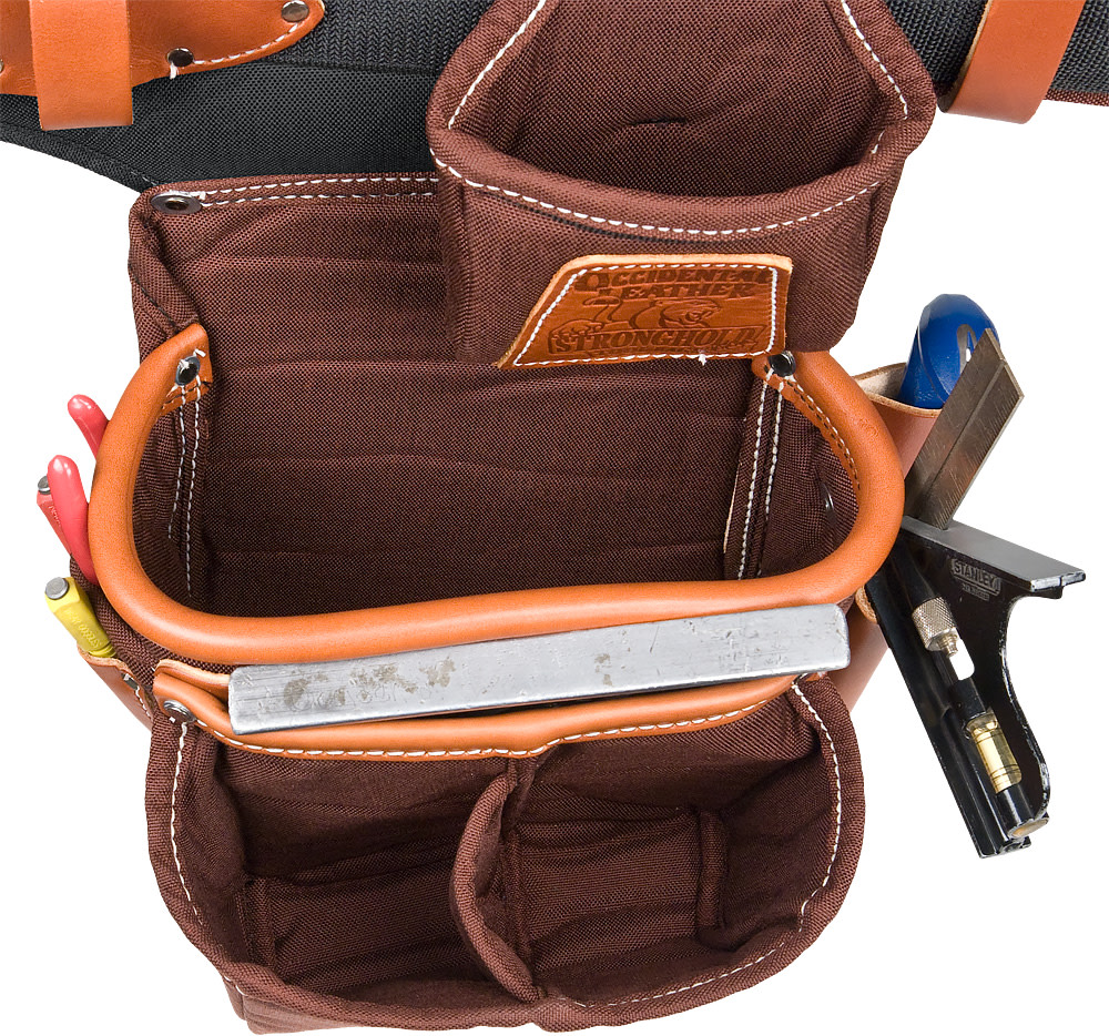 Occidental Leather Adjust-to-Fit Fat Lip Tool Bag Set – Cafe - Flockneti