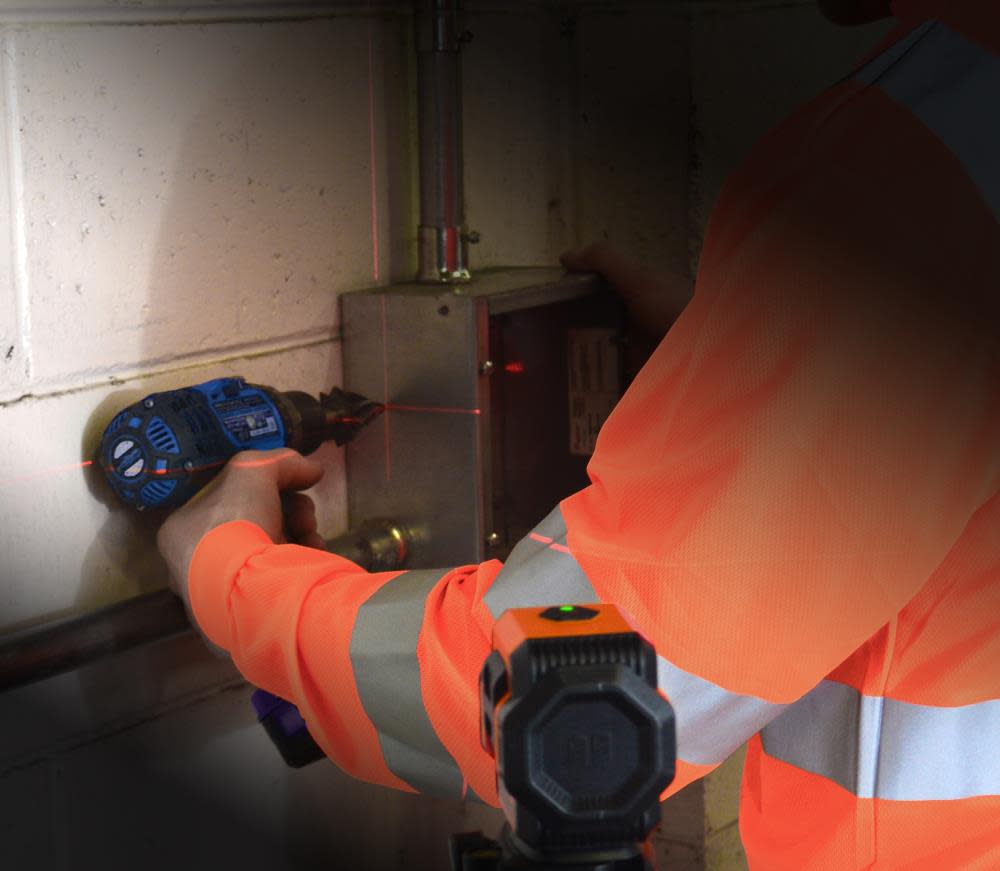 Johnson Level Self-Leveling Cross-Line Laser - Flockneti