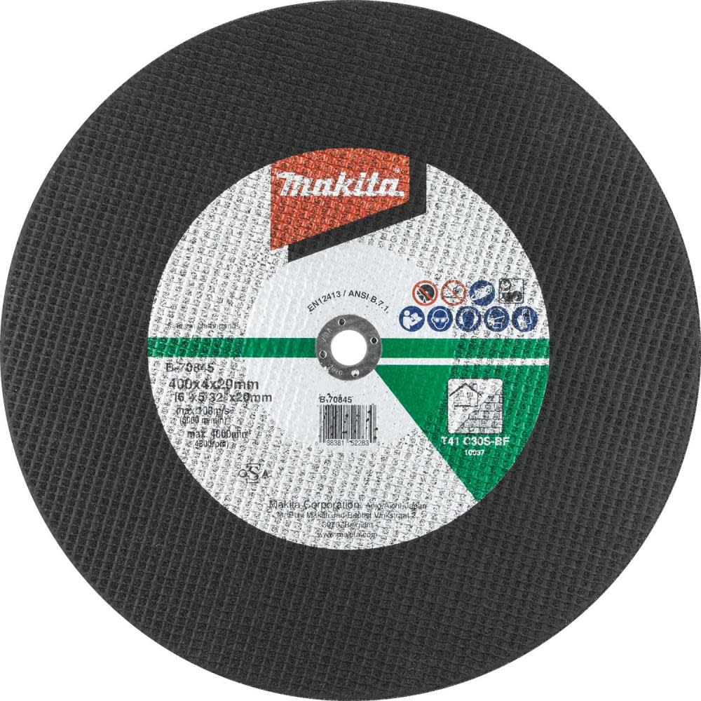 Makita Abrasive Cut Off Wheel Masonry 16″ x 20mm x 5/32″ - Flockneti