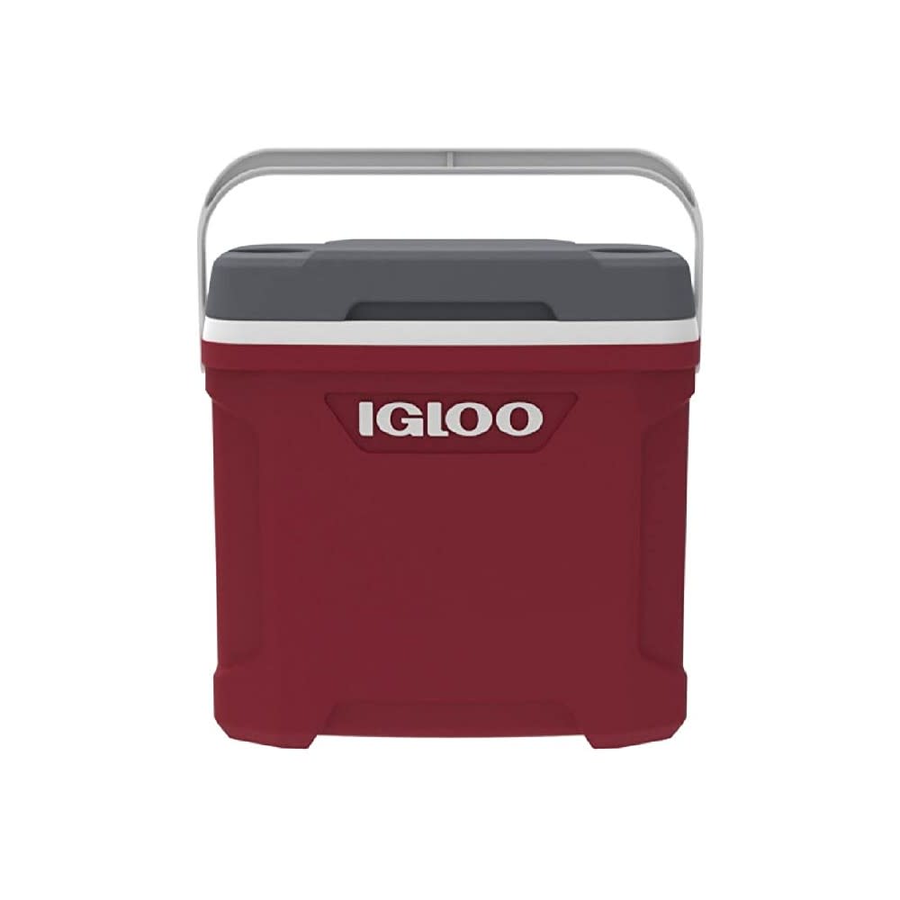 Igloo Latitude 30 Hard Cooler Industrial Red/Meteorite 30qt - Flockneti