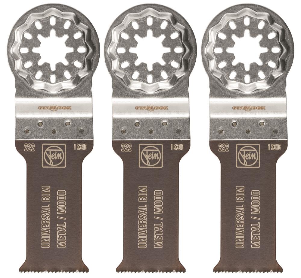 Fein E-Cut Universal 222 Saw Blade with Bi Metal Toothing for Various Applications - Flockneti