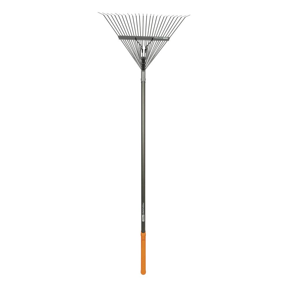 Fiskars PRO Stick Leaf Rake - Flockneti