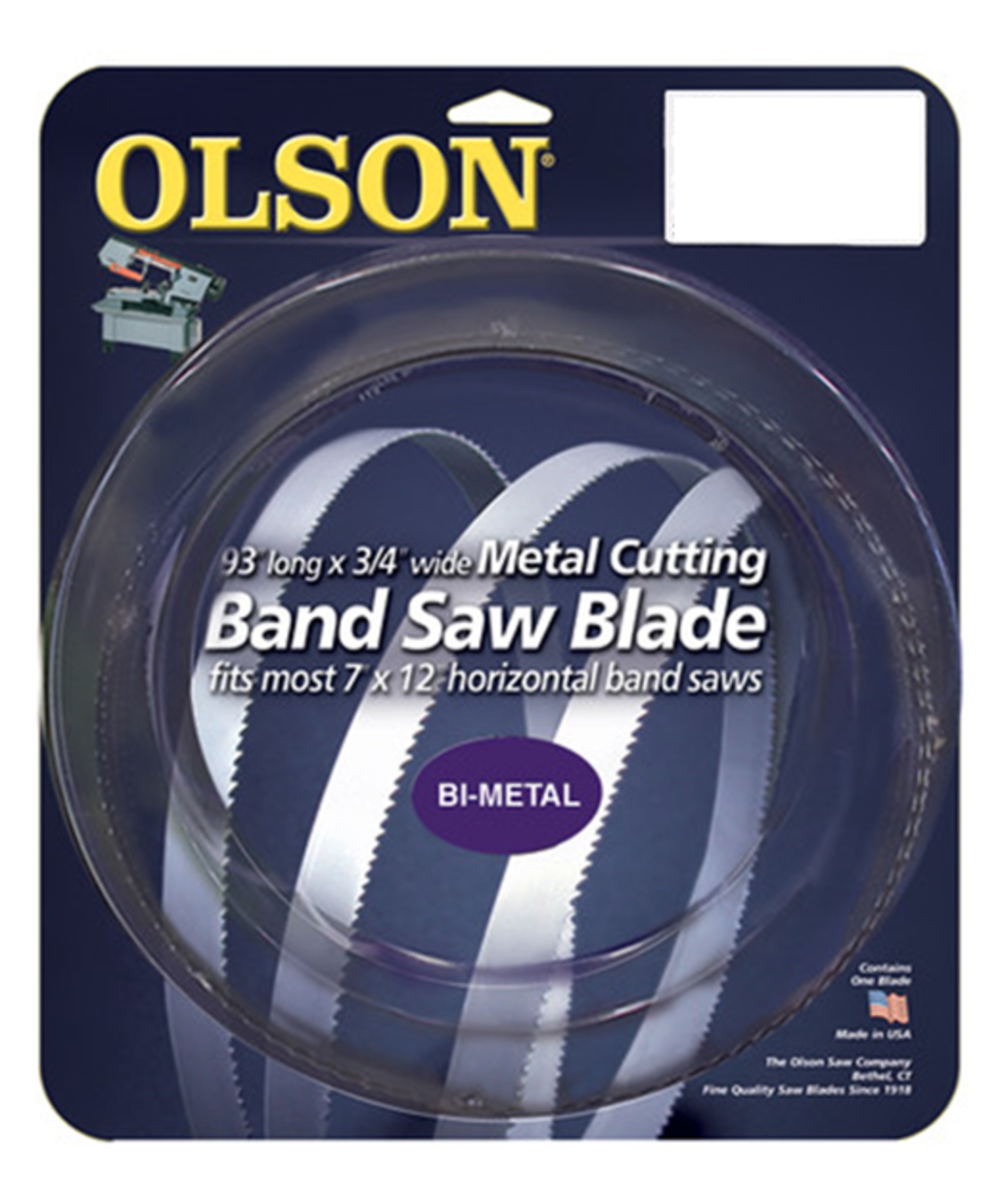 Olson Saw Company 93In. Long Band Saw Blade - Flockneti