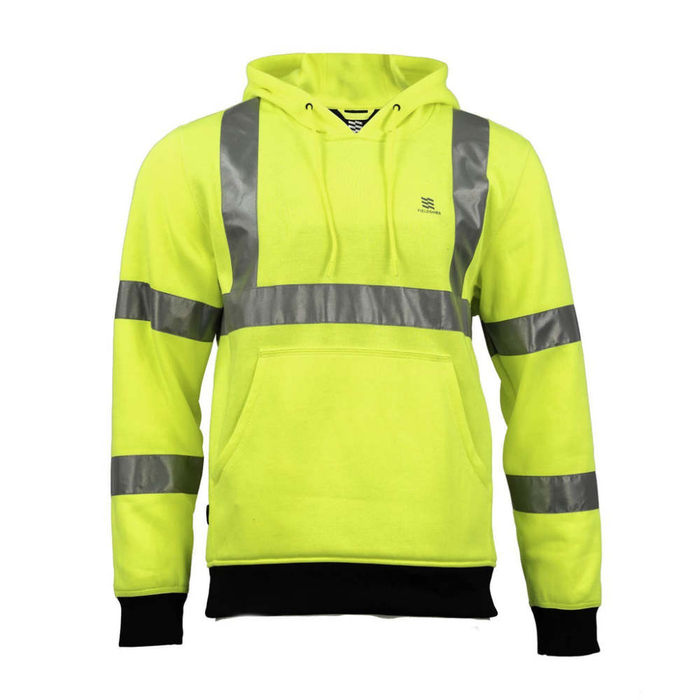 Mobile Warming Hi-Viz Phase Pullover Hoodie Mens Hi-Viz XL - Flockneti