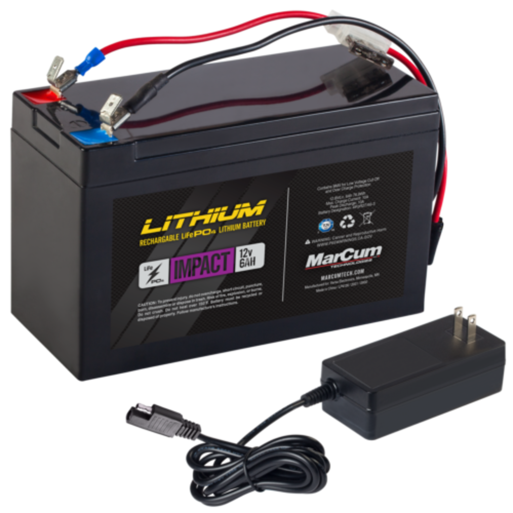 MarCum 12V Impact Battery Kit - Flockneti
