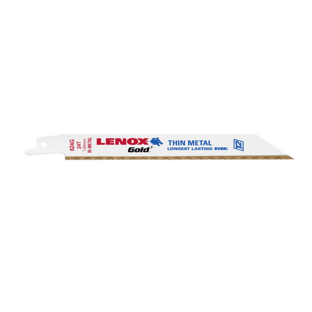 Lenox 6 In. 24 TPI Reciprocating Blade - Flockneti