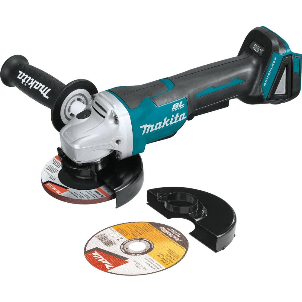 Makita 18V LXT 4-1/2 / 5″ Paddle Switch Cut-Off/Angle Grinder with Electric Brake Bare Tool - Flockneti