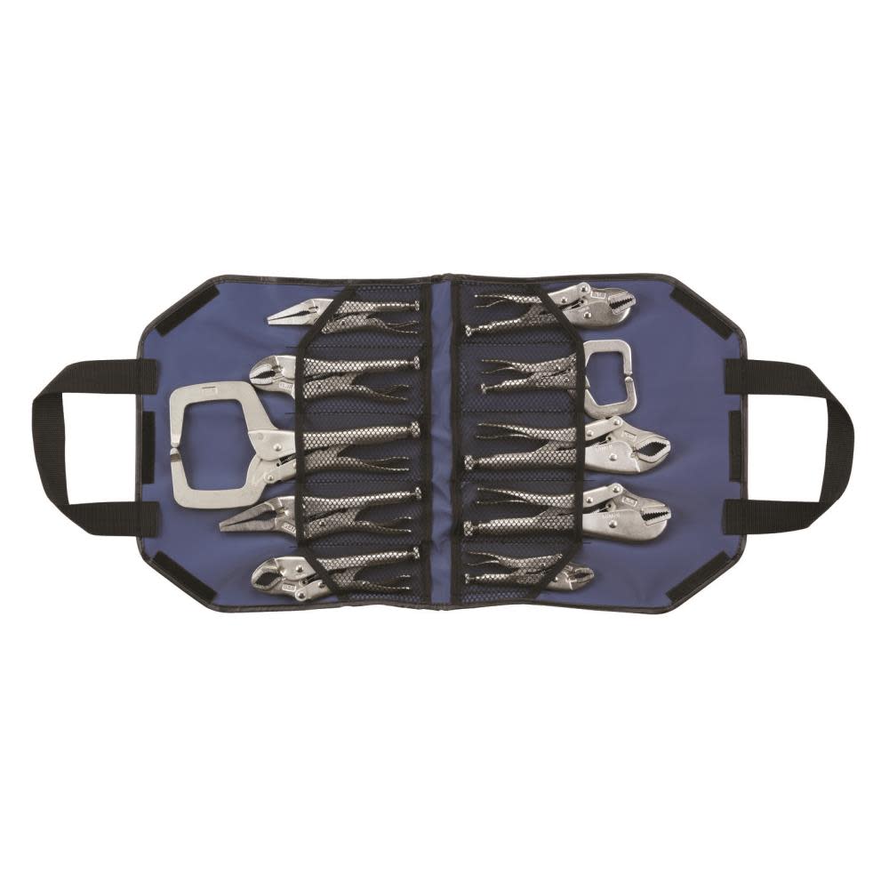 Irwin Plier Locking Original 10 piece Kit Bag - Flockneti